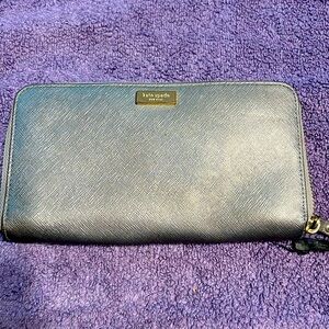 Gray Kate Spade ♠️ Wallet